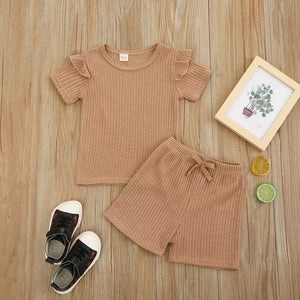 Set due pezzi beige